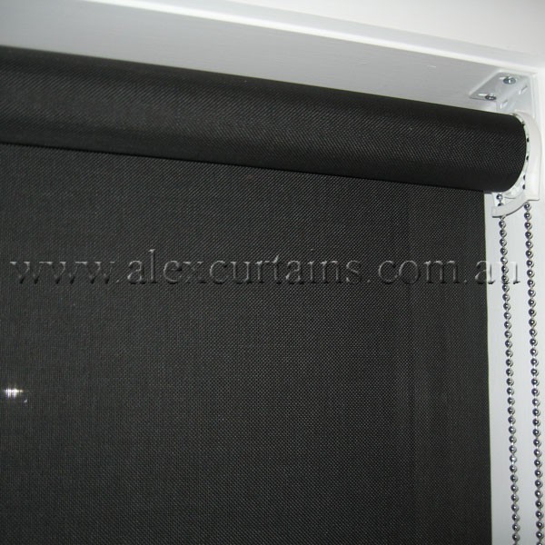 Ready Made Black Roller Blind